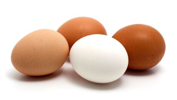 uova di gallina per aumentare la potenza